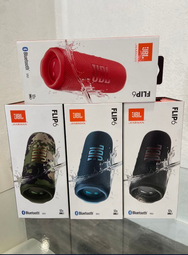 Bocina JBL flip 6 color rojo