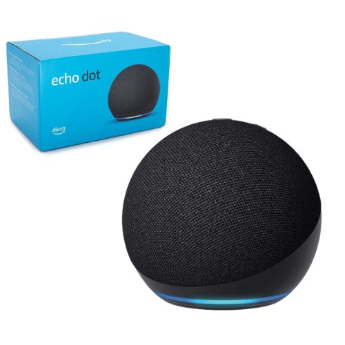 Asistente Virtual Amazon Echo Dot 5ta Generación Negro