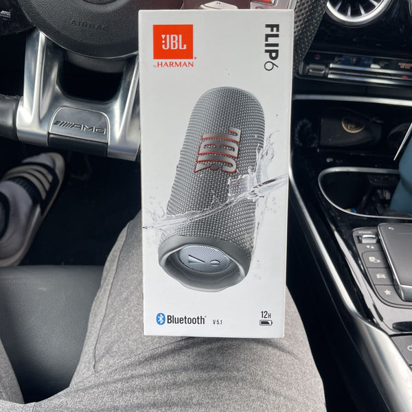 Bocina JBL flip 6 color gris