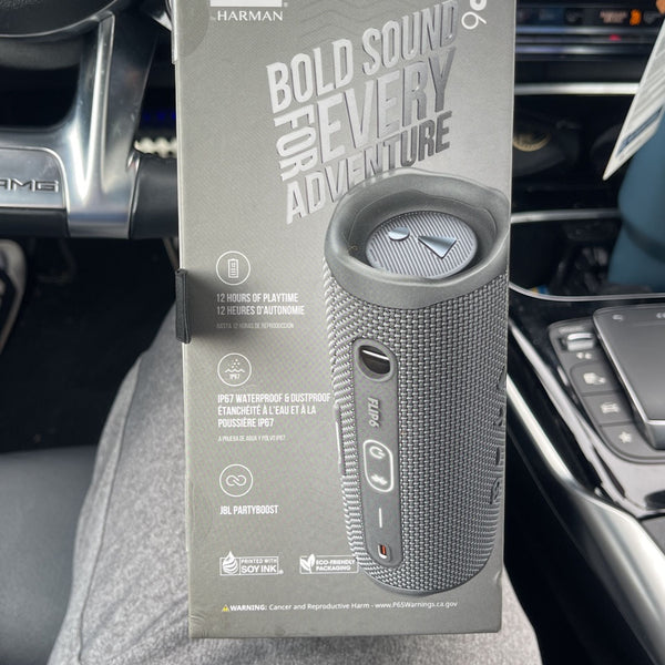 Bocina JBL flip 6 color gris