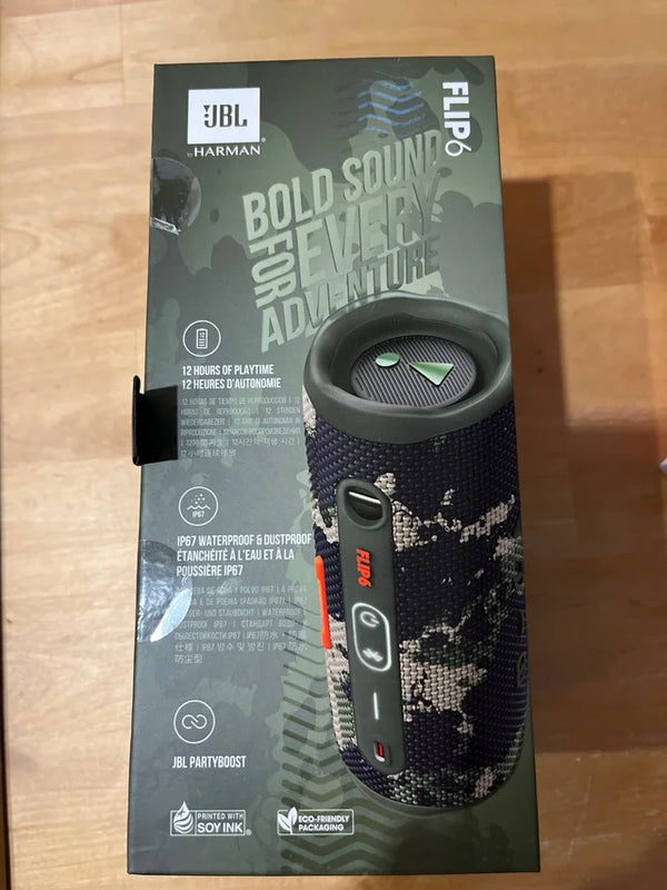 Bocina JBL Flip 6 color militar