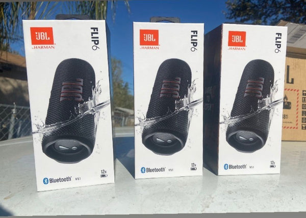 Bocina JBL flip 6 color negro